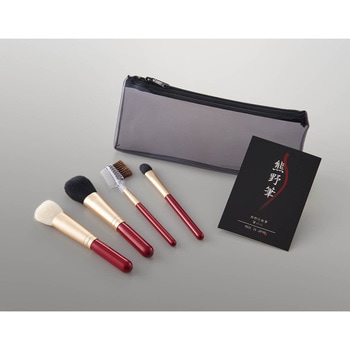 KFI-104RB 熊野化粧筆セット 筆の心 1個 ゼニス[防災用品] 【通販