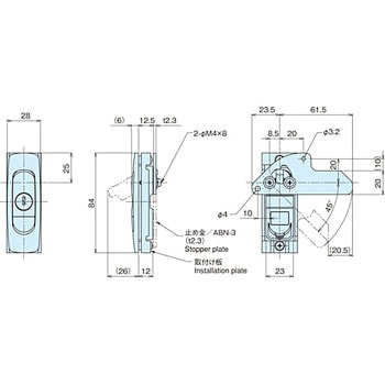 平面ハンドル ホシモト 【通販モノタロウ】
