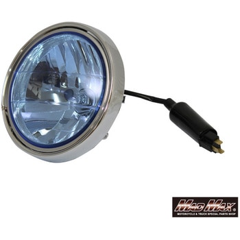 カワサキ車用 Φ180 マルチリフレクター ヘッドライト MAD MAX(マッド