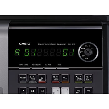 SE-S10-BK レジスター 1台 カシオ計算機 【通販モノタロウ】