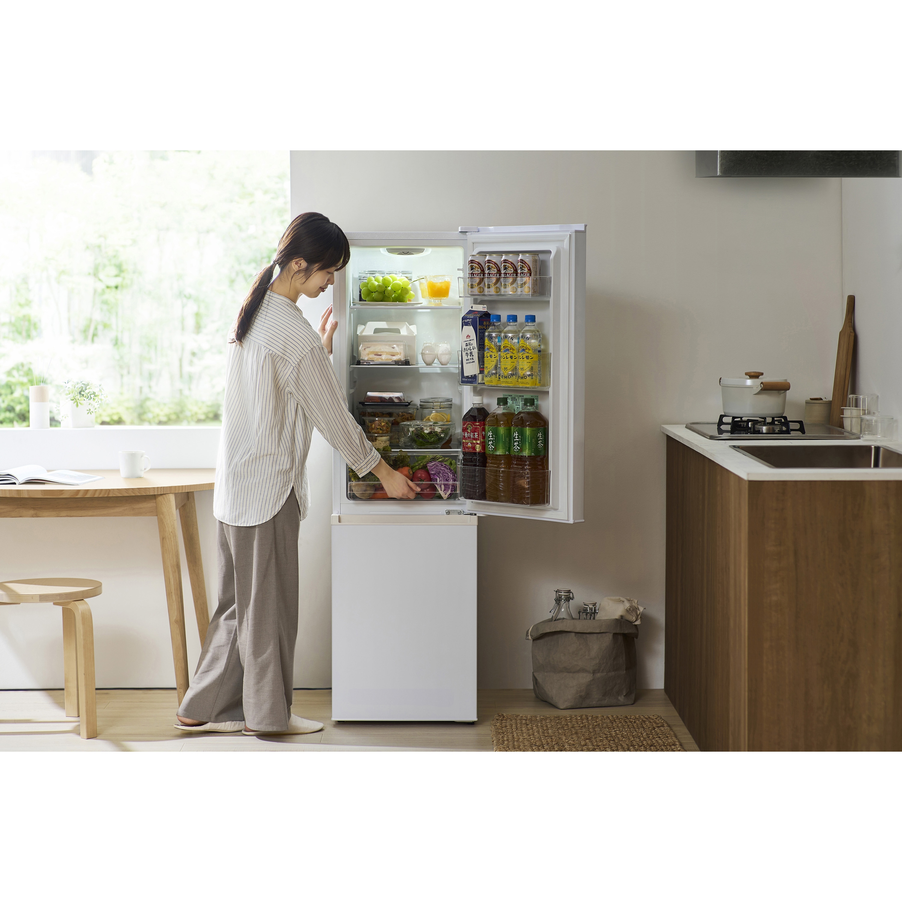 IRSD-17A-WH 冷凍冷蔵庫 170L アイリスオーヤマ 直冷式 - 【通販