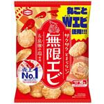 亀田製菓 無限エビ 73gx12 1セット(73g×12個) 亀田製菓 【通販モノタロウ】