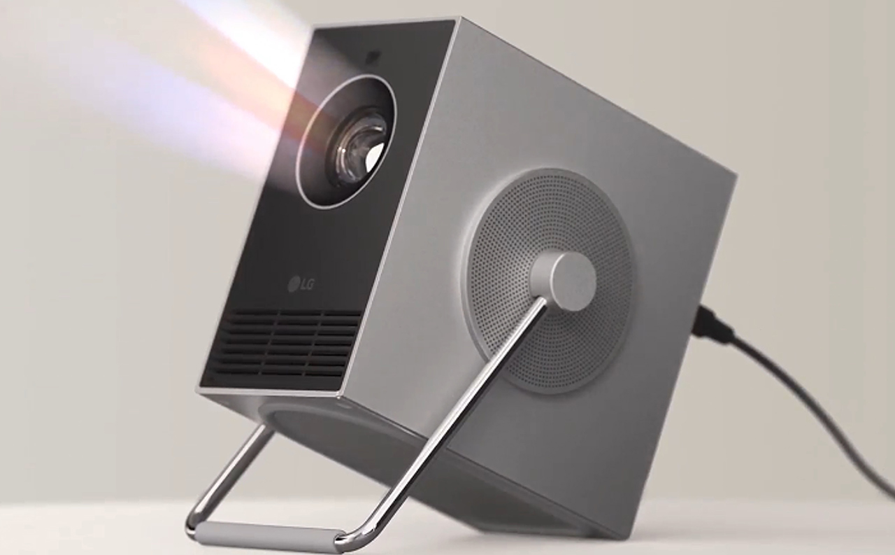 LGエレクトロニクス、超小型4Kレーザープロジェクター「LG CineBeam Q