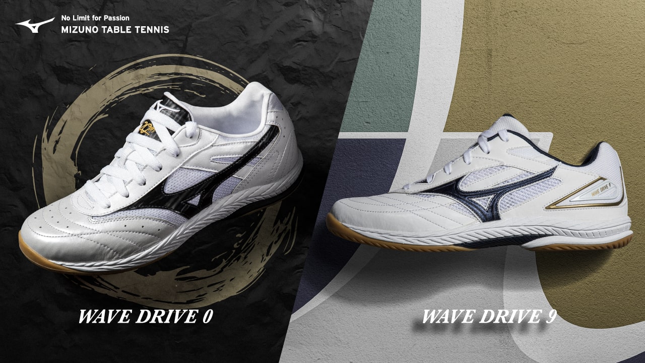 ウエーブドライブ9」「ウエーブドライブゼロ」1月同時発売！｜卓球