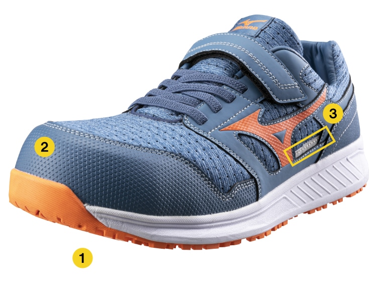 オールマイティ EU 33L（作業靴/プロスニーカー）｜ワーキング｜ミズノ