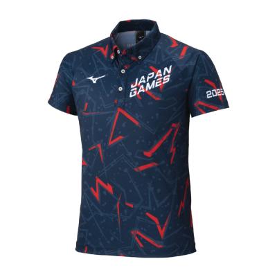 2025国スポ限定ポロシャツ|32JAD563|ミズノトレーニング|トレーニング