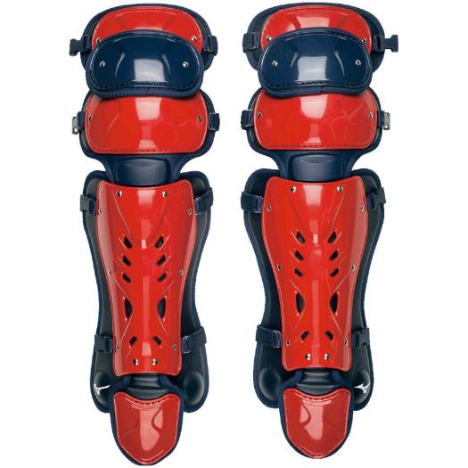 ミズノプロ】レガース(革／ゴムソフト／硬式用)|1DJLS110|キャッチャー