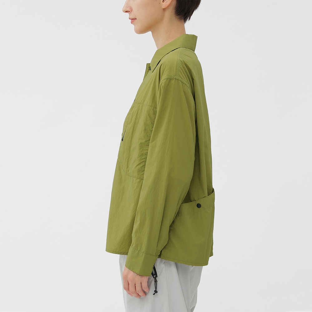 MARGARET HOWELL】ウォーターリパレントタスランナイロンシャツ