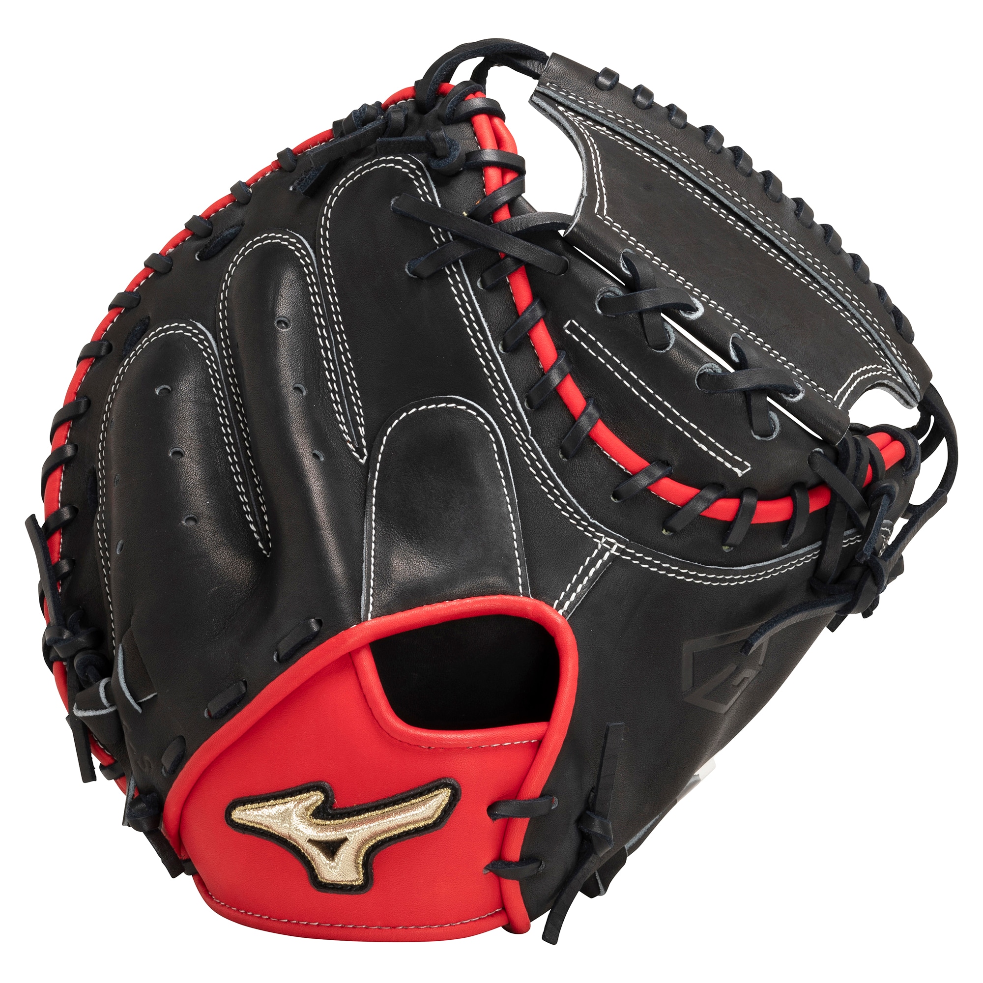 Mizuno Global Elite 號キャッチャーミット 赤 【公式通販】