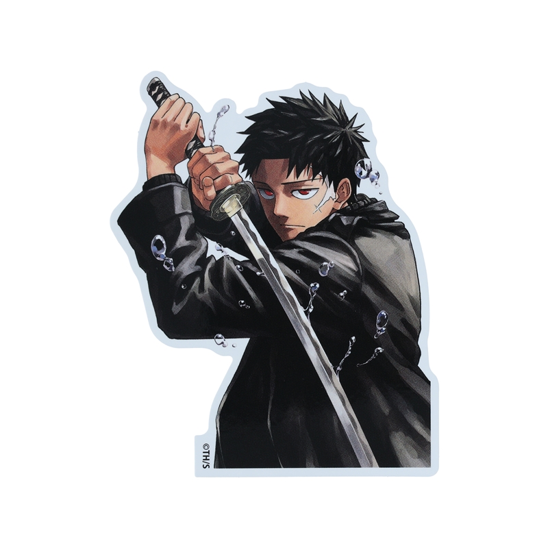 カグラバチ』ダイカットステッカー 六平千鉱 BD4: 文具|集英社