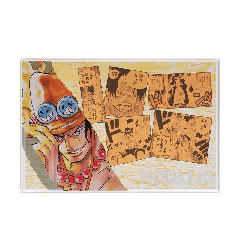 ONE PIECE』アクリルブロック “HEROES” ポートガス・D