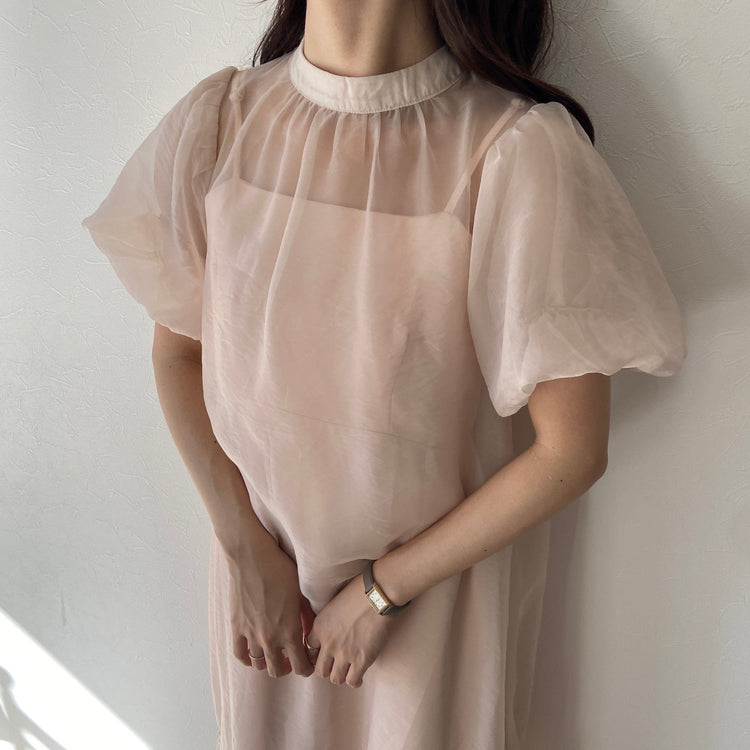 RiLi】シアーレイヤードドレス | Judin