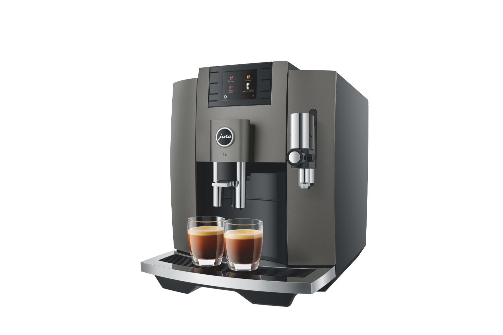 E8 Dark Inox JURA家庭用全自動コーヒーマシン