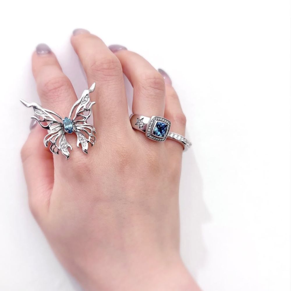 BABY M.TS リング(BLUE/PURPLE/PINK) | ジャスティン デイビス（JUSTIN