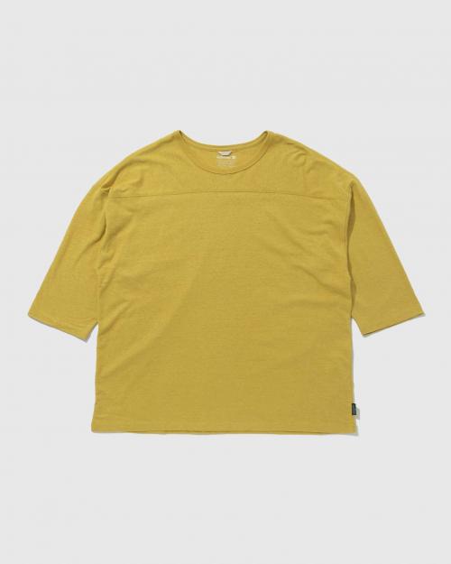 WIDE FOOTBALL TEE | GOHEMP BASIC SERIES | JUZU store | ジュズストア