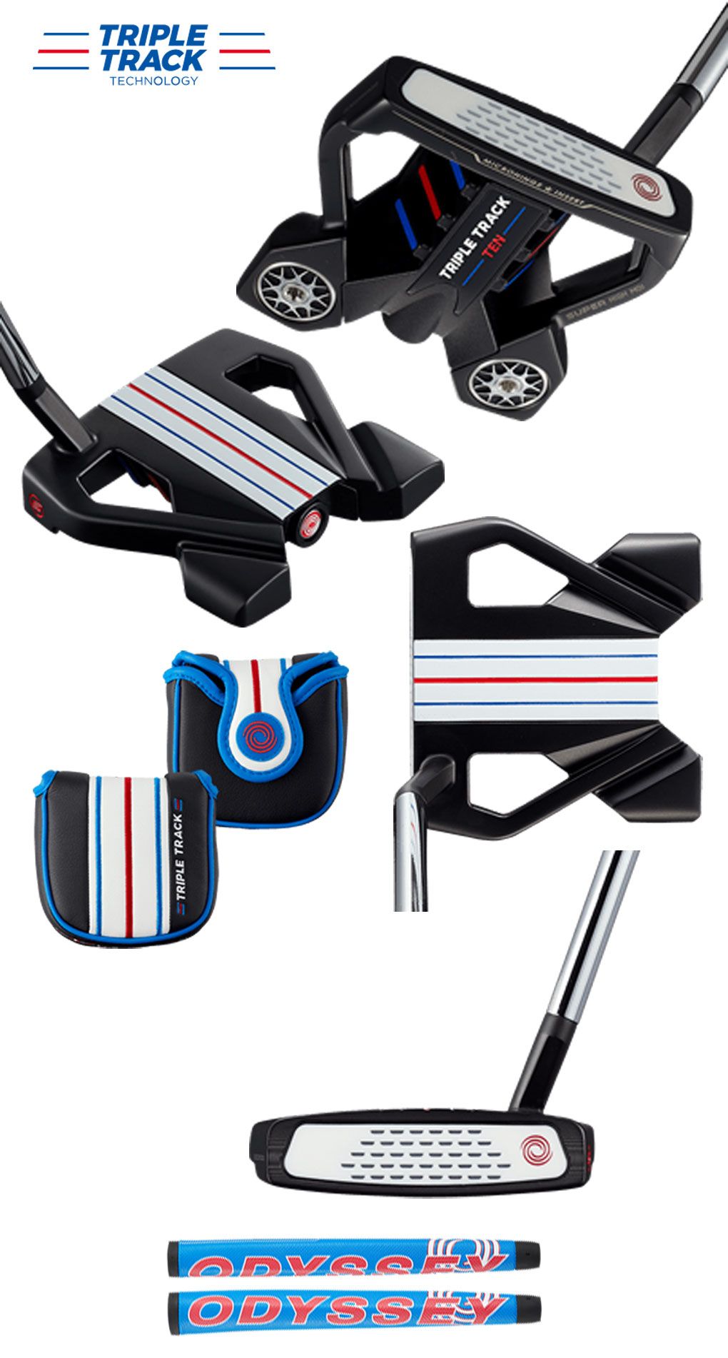 オデッセイ トリプルトラック TRIPLE TRACK TEN S パター メンズ 右用