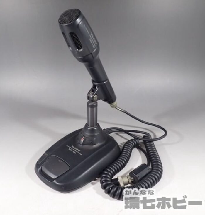 ヤエス 八重洲無線 MD-100 ダイナミックマイクロフォン スタンドマイク