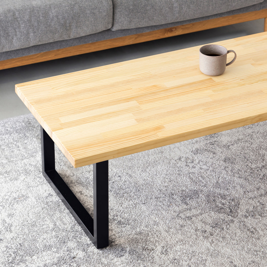 THE LOW TABLE / パイン × Black Steel – KANADEMONO