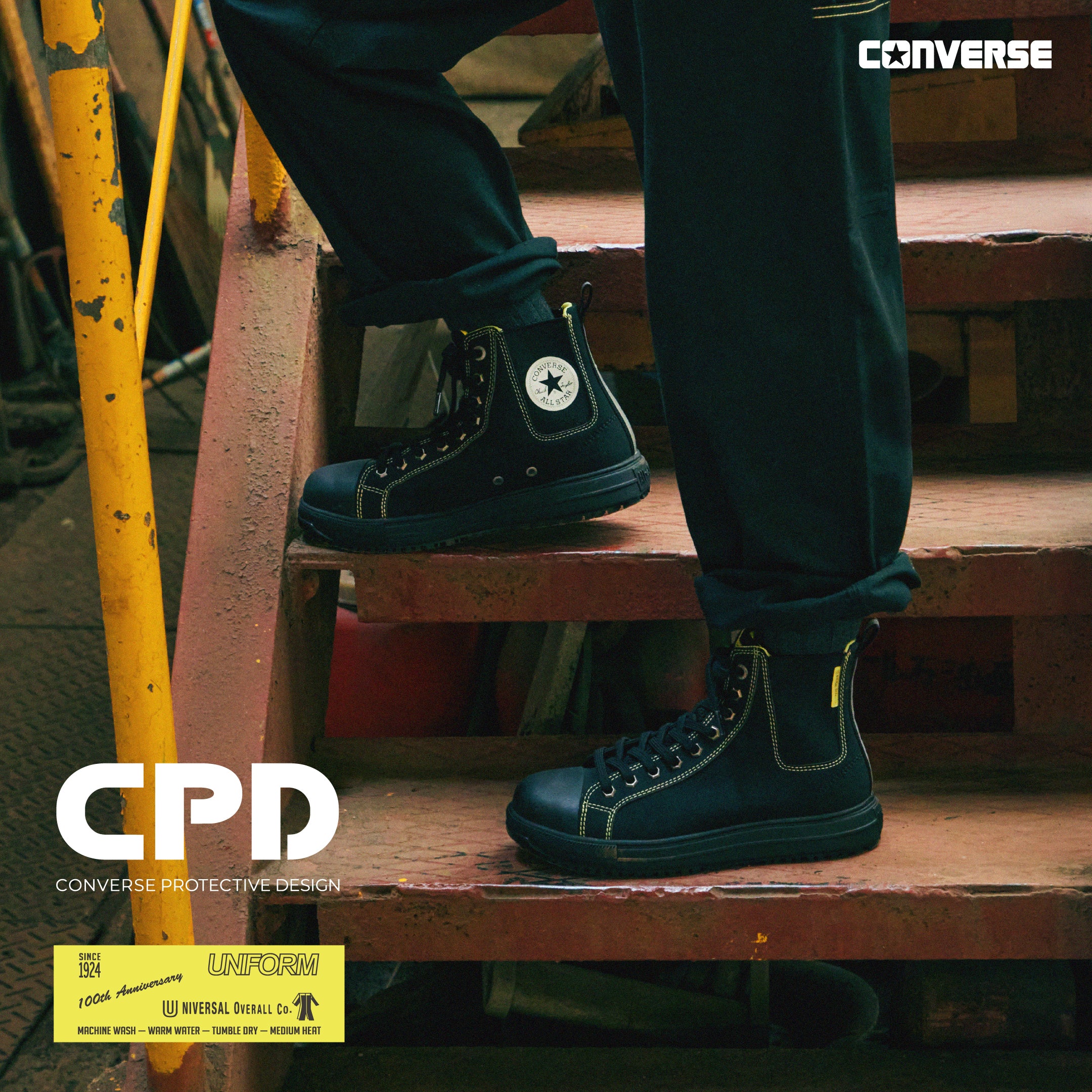 CONVERSE CPD ALL STAR PS SIDEGORE HI / UNIVERSAL OVERALL