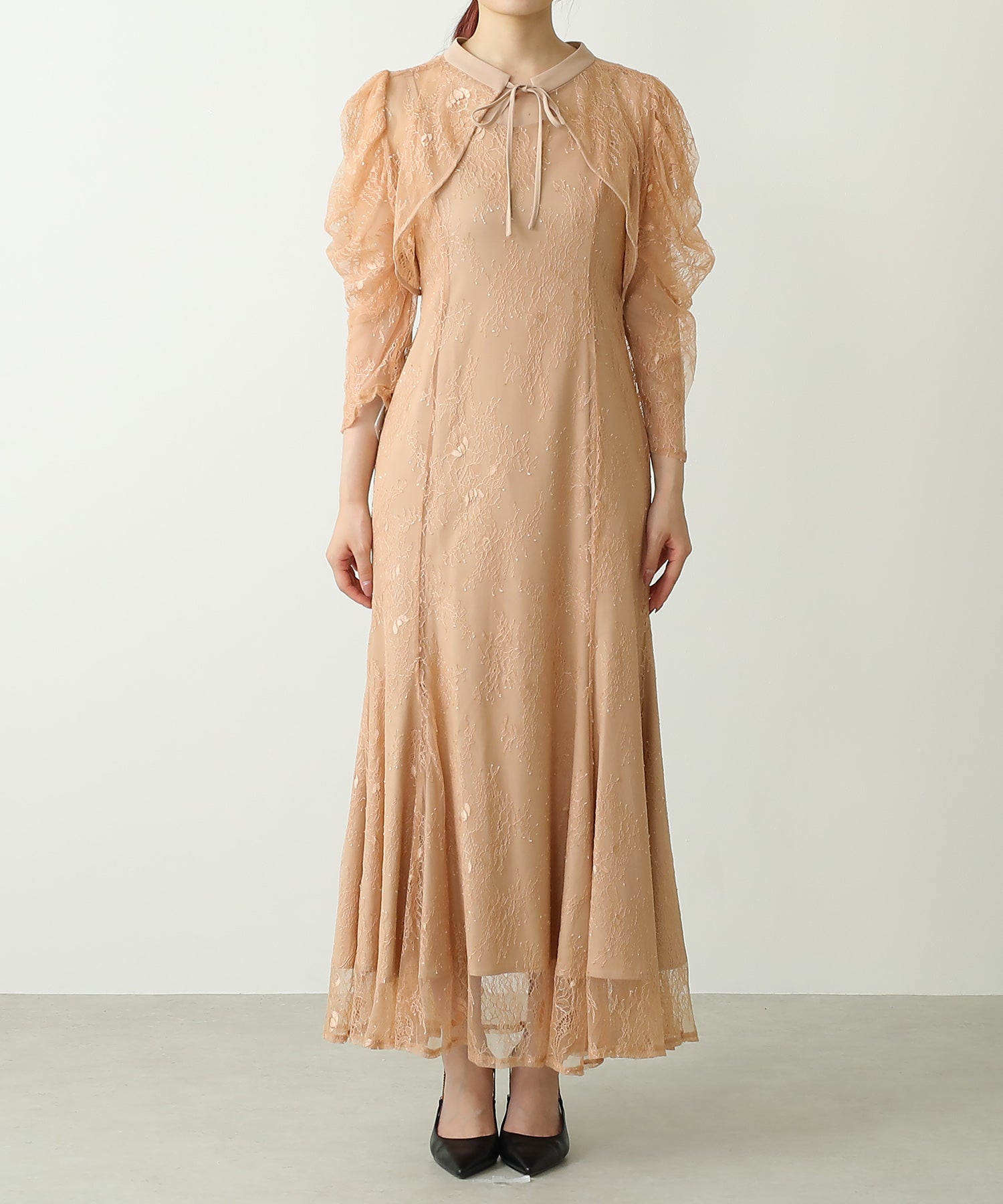 3way レースボレロセット 結婚式 オケージョン ドレス