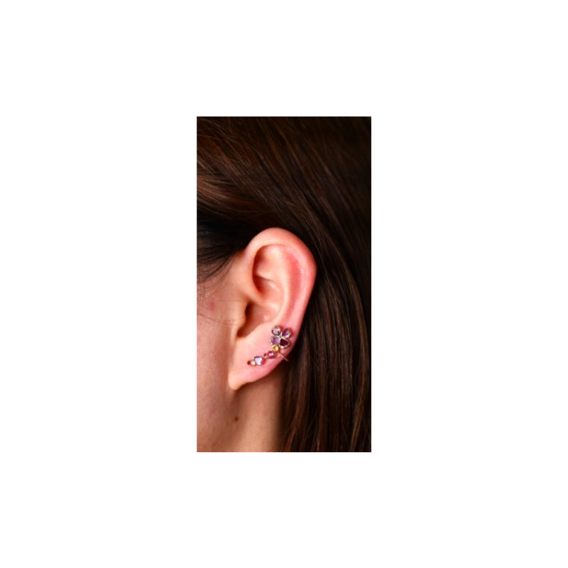 アメジスト/ガーネットハーフピアス – kandakirat