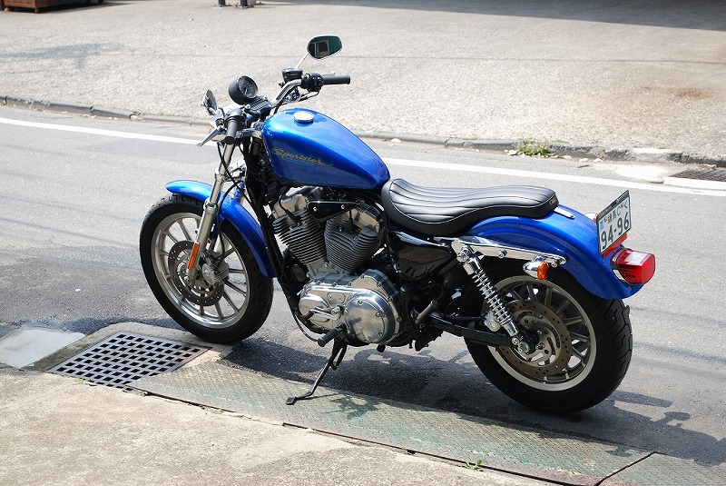 トランプサイクル コブラシート スポーツスターxl883 xl1200 ハーレー