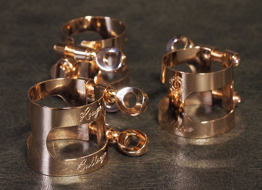 リガチャー＞【新製品】BULLSEYE(ブルズアイ)B♭クラリネット用総銀製