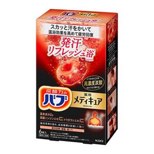 バブ メディキュア 発汗リフレッシュ浴 6錠入 | 花王公式通販 【My