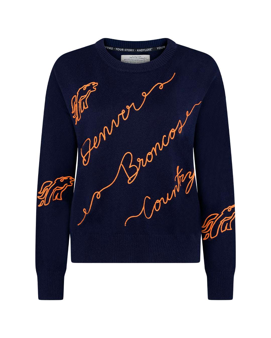 Denver Broncos Love Letter Sweater | KADYLUXE