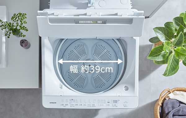 特長：使いやすい ： 全自動洗濯機 ビートウォッシュ BW-V80K ： 洗濯