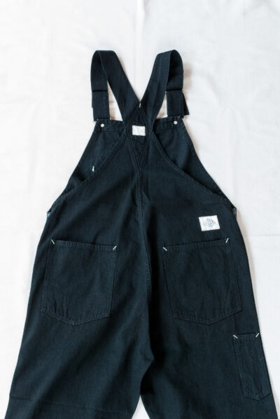 Post O'Alls No.1 Overalls Flat Twill Charcoal | kado〔カド オノミチ〕