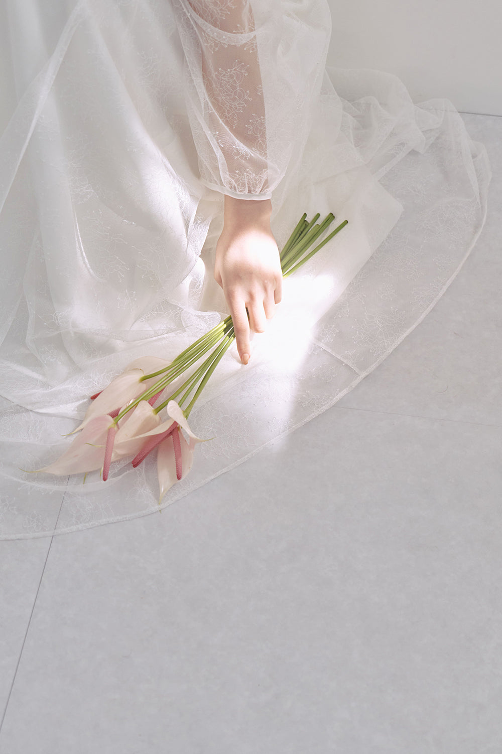 kaene公式オンラインストア レース×シフォンドレス / 100570 結婚式