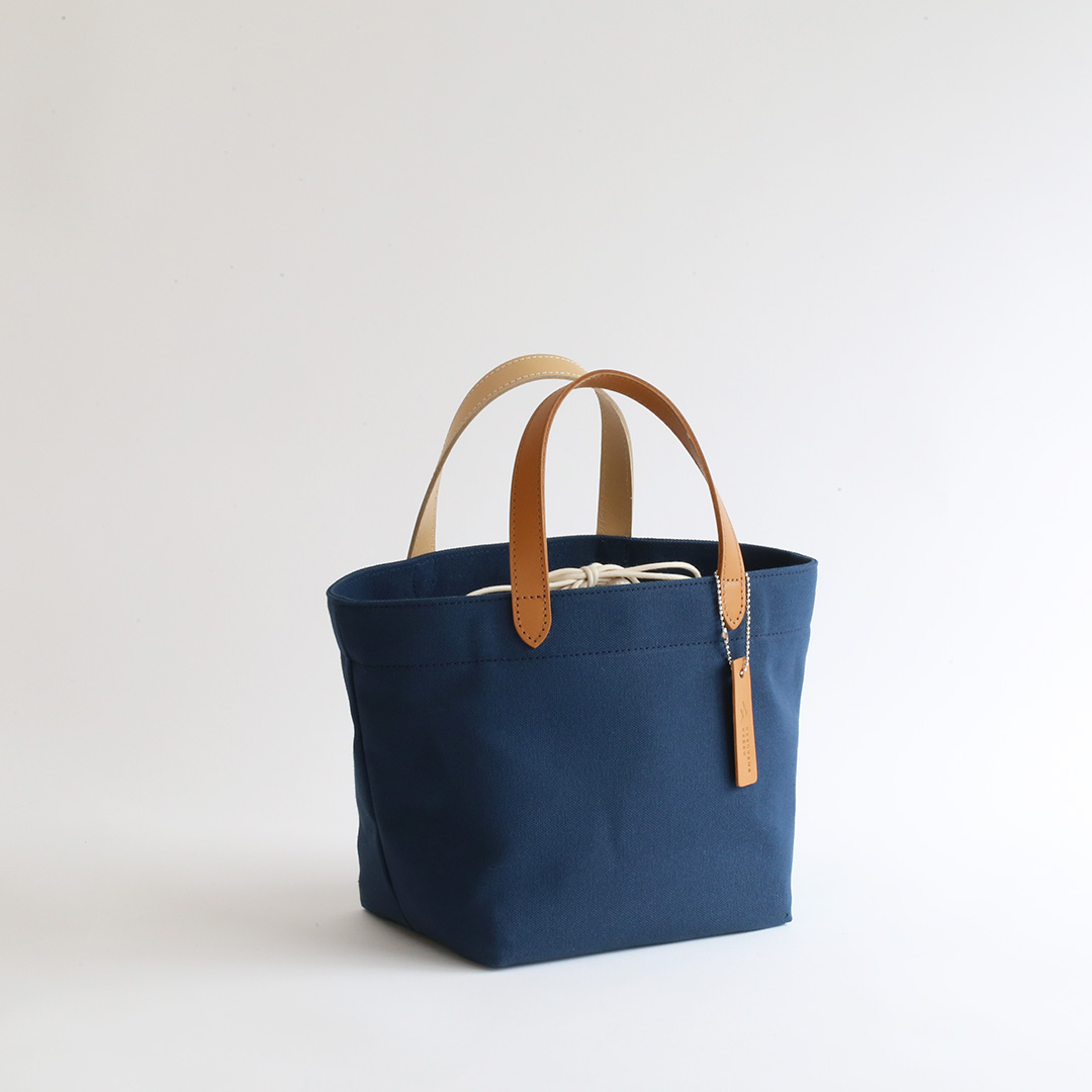 8号帆布の巾着ミニトート | 香久山鞄