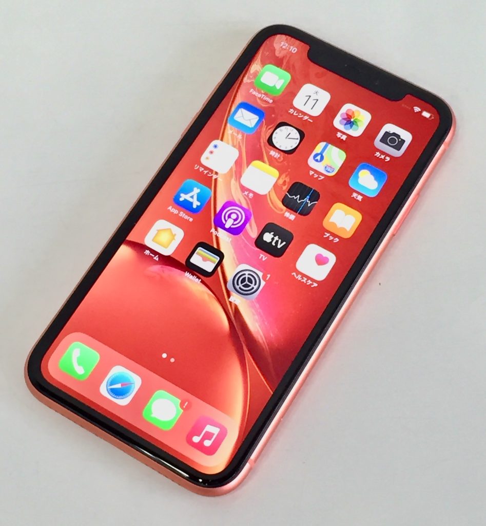 国内版SIMフリー iPhone XR 64GB コーラル MT0A2J/A 買取実績