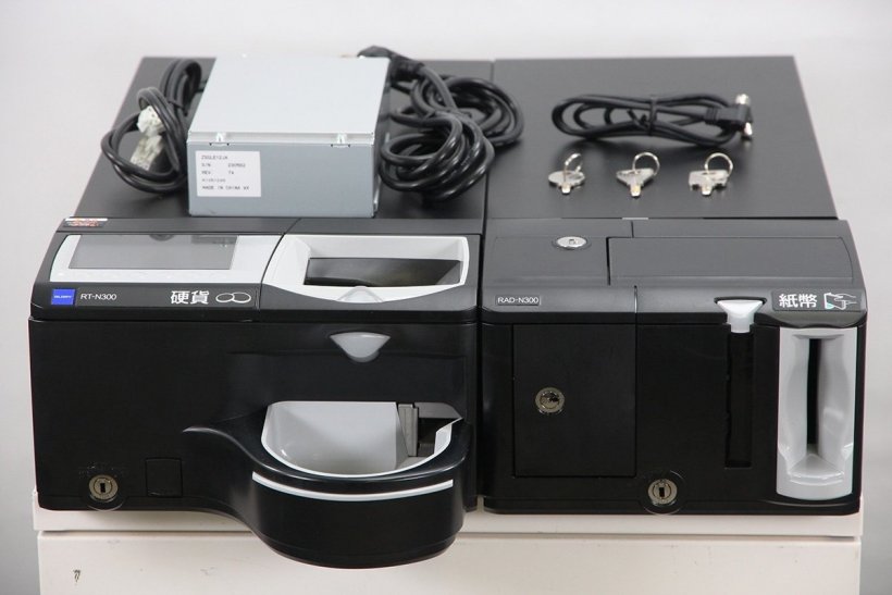 新500円＆新紙幣対応済 スマレジにも対応 グローリー 自動釣銭機 RAD