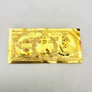 K24 テンダーゴールド（紙幣型純金プレート）他K18アクセサリー数点