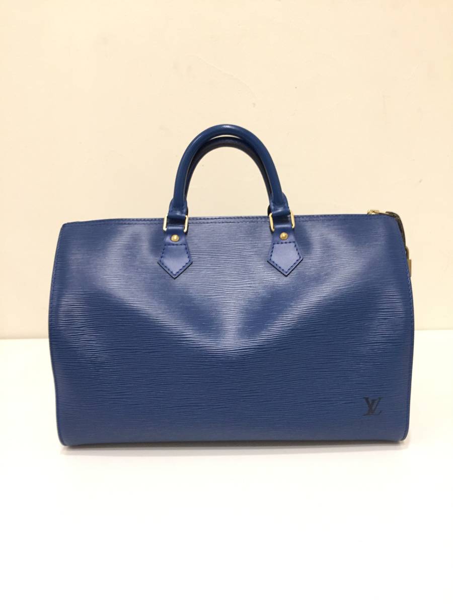 LOUIS VUITTON エピ スピーディ 35 トレドブルー ボストンバッグ 買取