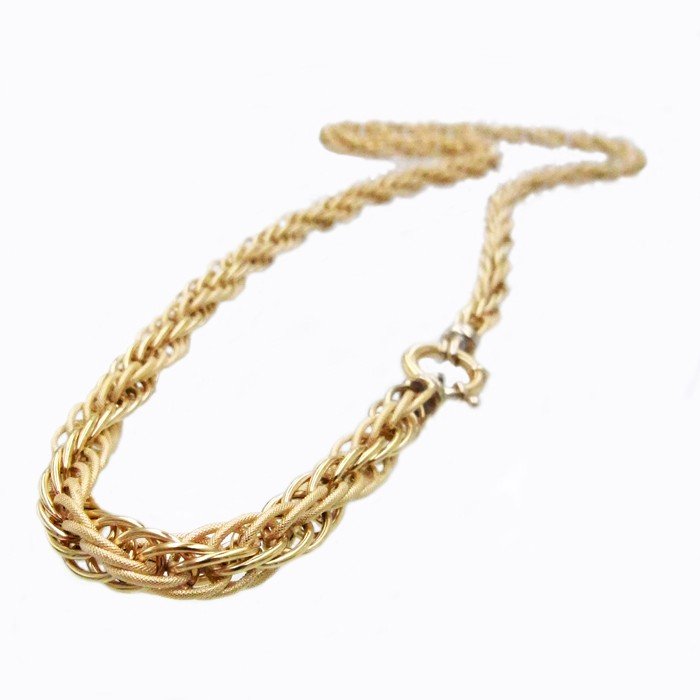 K18イエローゴールド ネックレス 70cm イタリア製– ジュエリー柿屋