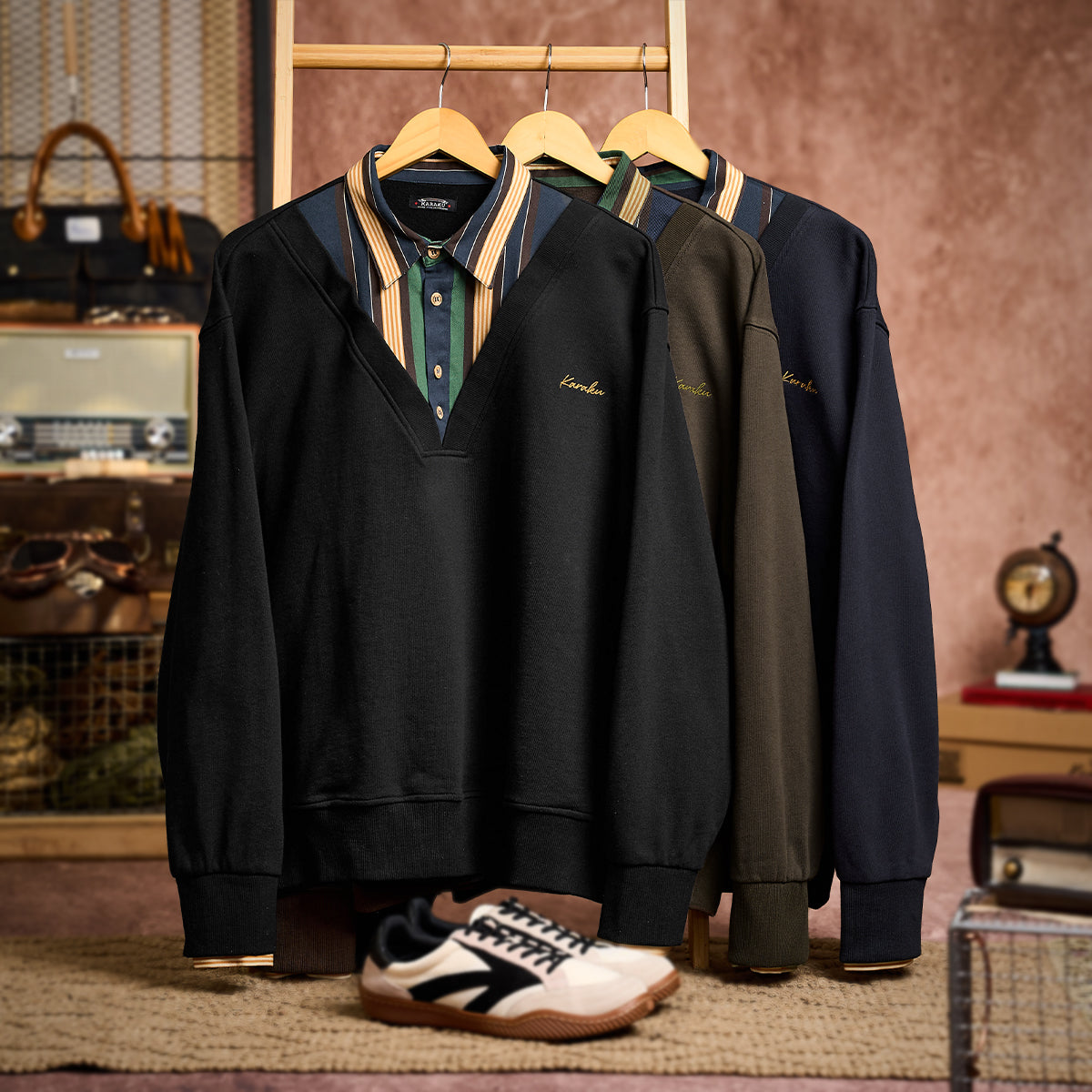 タートルネックパイナップルパイルニットセーター – Karakubuy