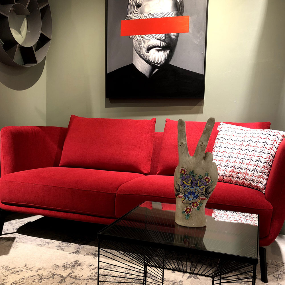 廃番】ハンドビクトリータトゥーフラワー 36cm オブジェ - オブジェ