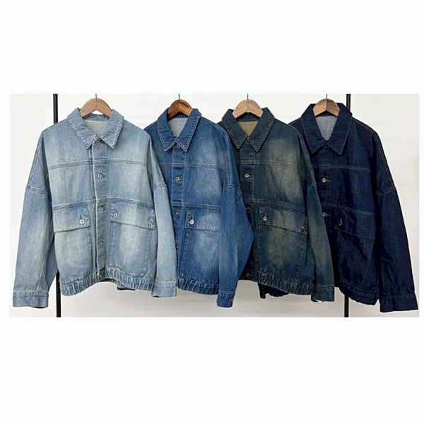 CYNICAL 】 シニカル ゆったりシルエット 岡山産 デニム ジャケット 春