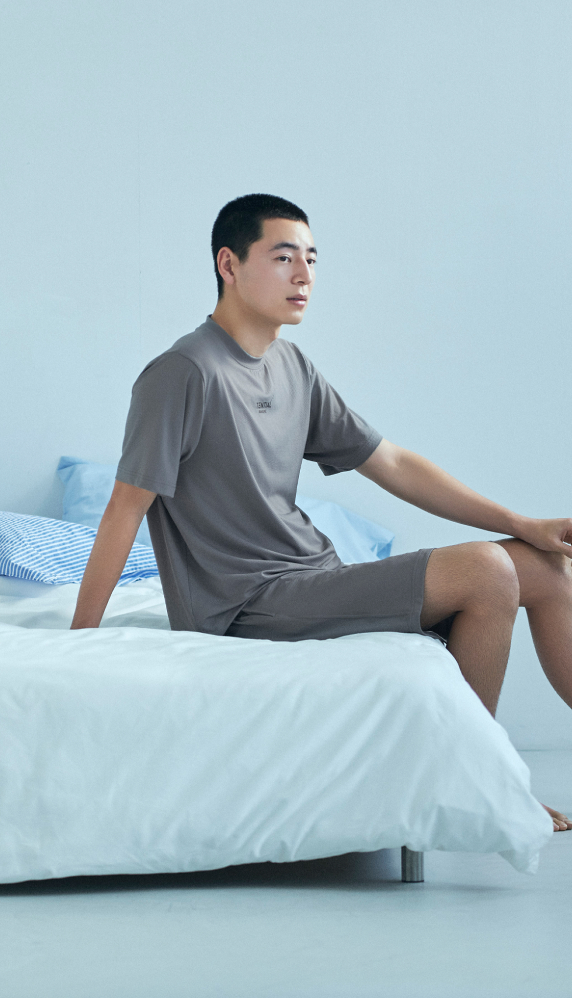 BAKUNE Mesh 上下セット（半袖Tシャツ・ショートパンツ）_25SS