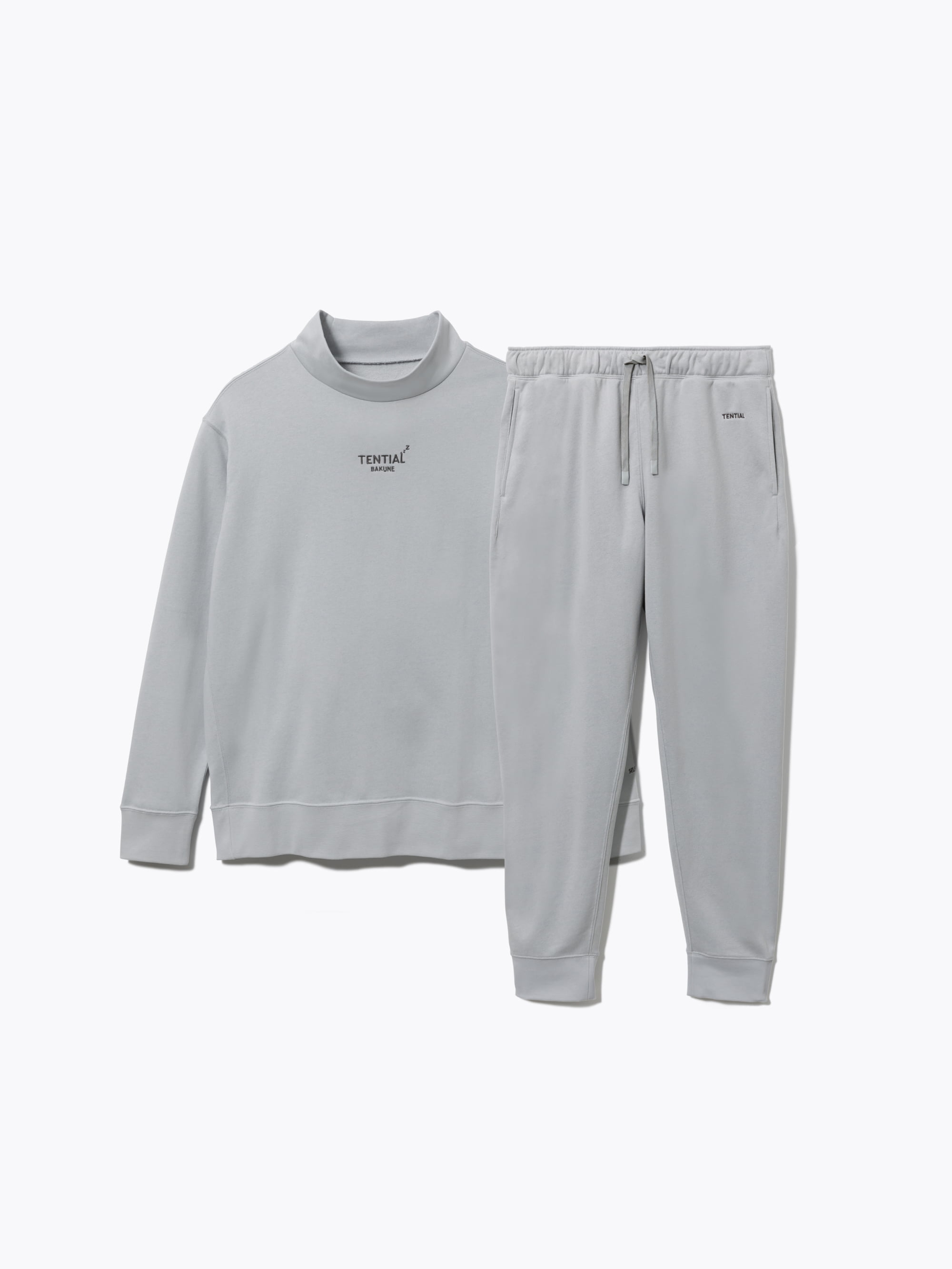 BAKUNE ウォーム / 上下セット（長袖モックネックシャツ・ロングパンツ