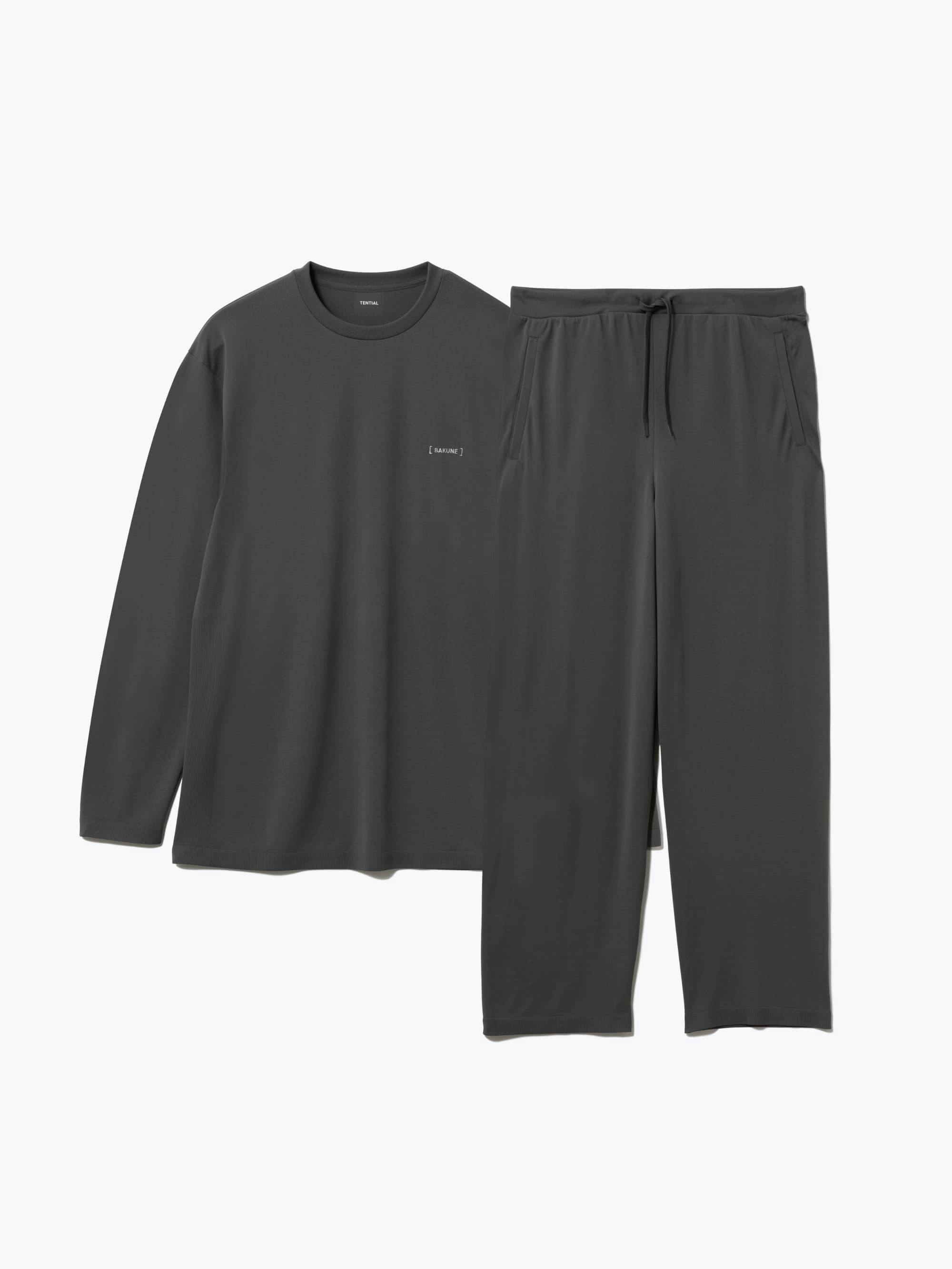 BAKUNE ウォーム / 上下セット（長袖クルーネックシャツ・ロングパンツ