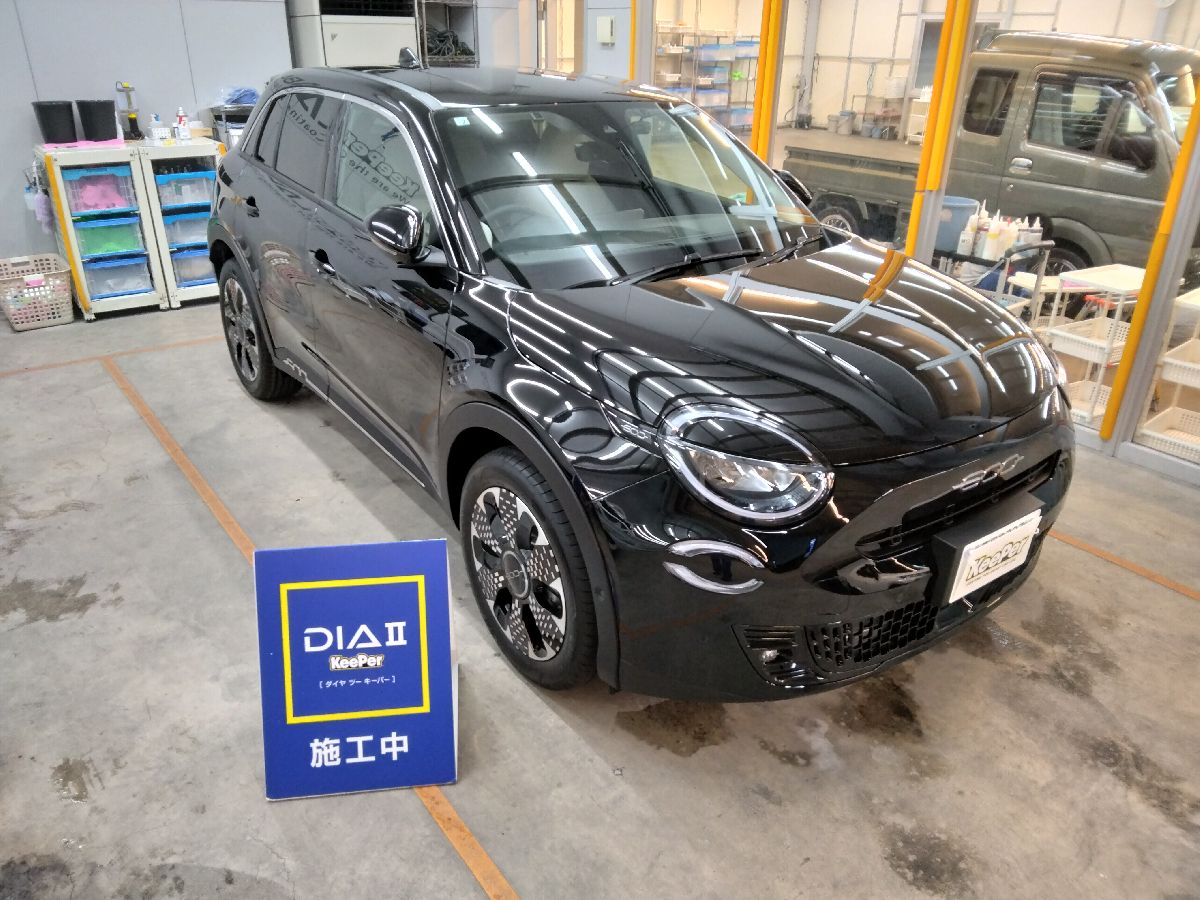 KeePer LABO Blog 新車のお車にダイヤⅡキーパー！【鹿児島県庁前店 対