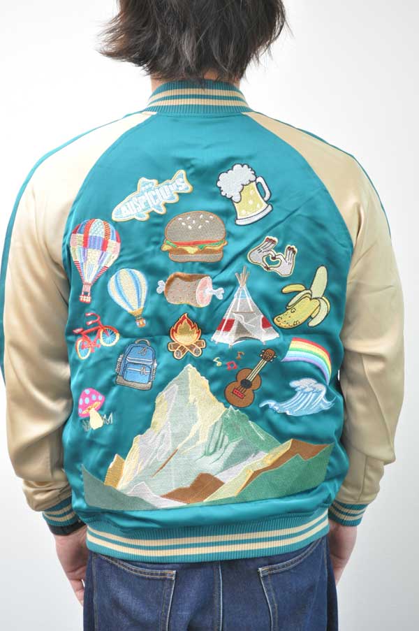 go slow caravan(ゴースローキャラバン) エステルサテン リバーシブル