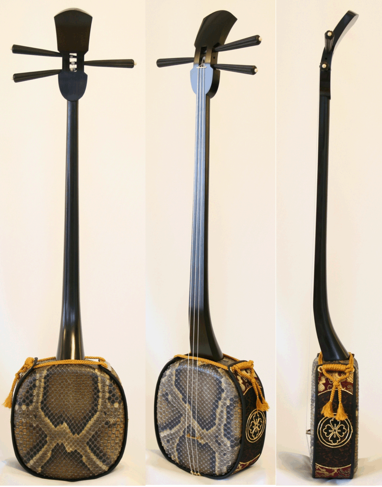 南風原型（黒檀）三線 – 三線の開鐘屋 三線販売