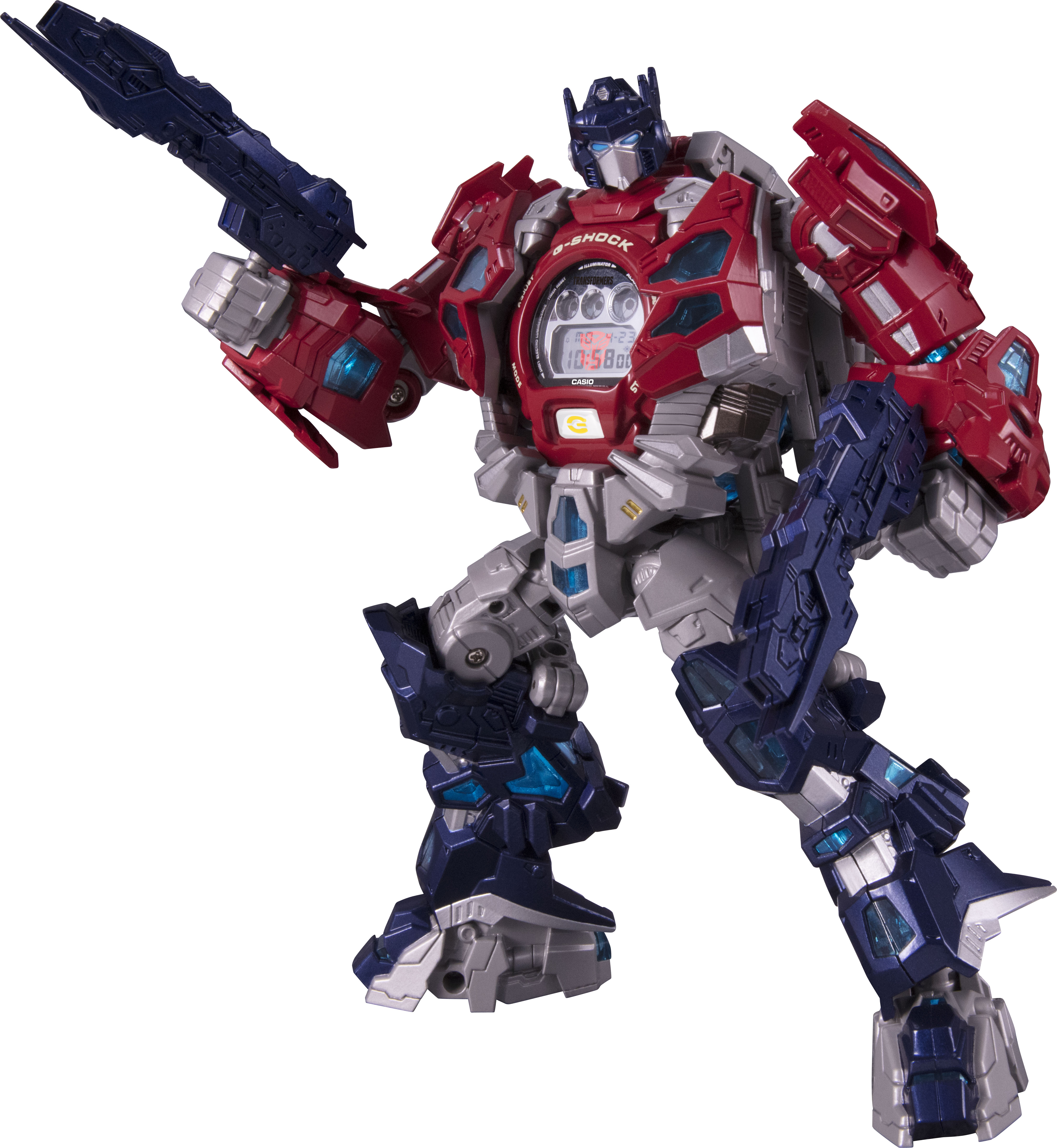 変形ロボット「トランスフォーマー」と「G-SHOCK」のコラボ商品