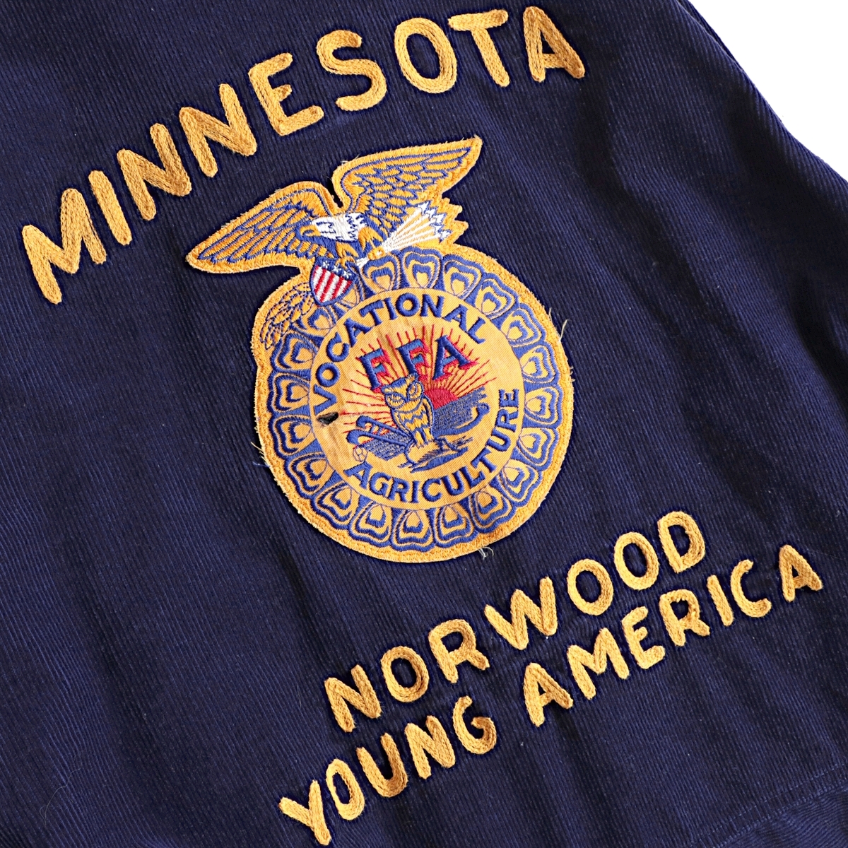 70s FFA コーデュロイ ファーマーズ ジャケット 古着 used Size42