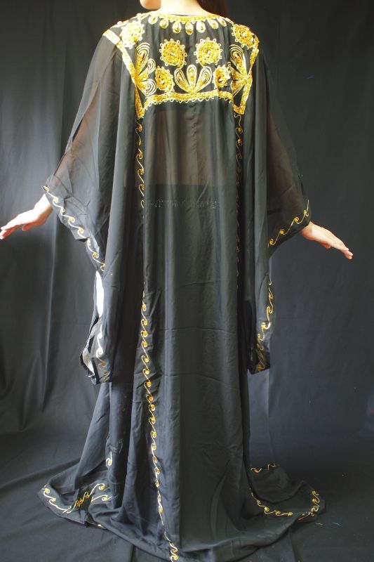 ハリージドレス ブラック - Khan El Khalili （ハン ハリーリ）